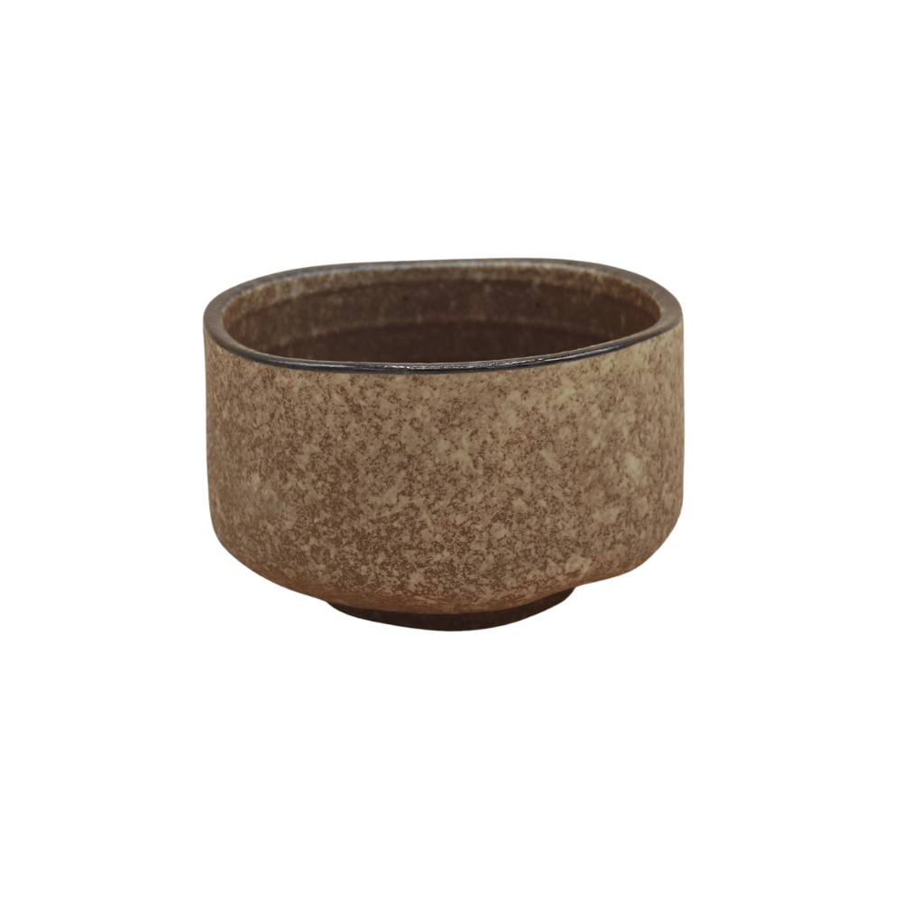 Rustic Brown Matcha Cup