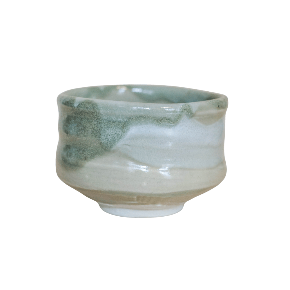 Beige &amp; Green Matcha Cup